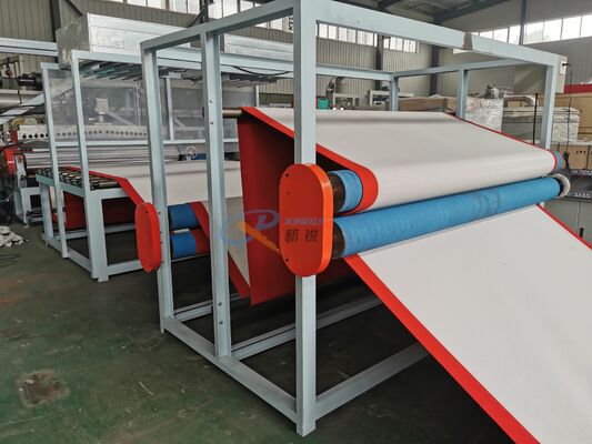 1200-5000mm Μηχανή επικάλυψης πίσω χαλιών TPR/TPE