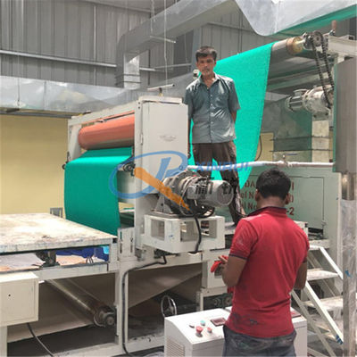 400kg/H ευπρόσδεκτο χαλί πορτών σπειρών PVC που κατασκευάζει τη μηχανή