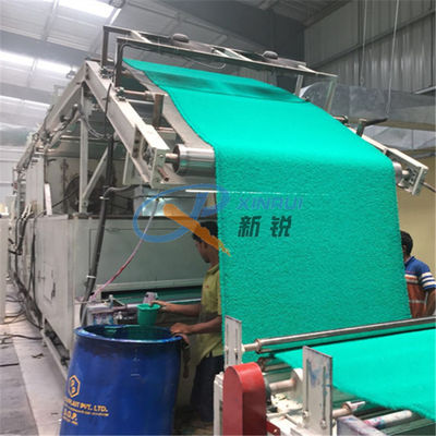χαλί πατωμάτων σπειρών PVC 1220mm 380V 400kg/H που κατασκευάζει τη μηχανή