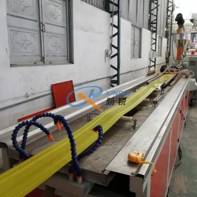 Συγκεκριμένο 150mm ραβδωτό PVC Waterstops που κατασκευάζει τη μηχανή