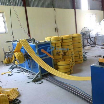 Συγκεκριμένο 150mm ραβδωτό PVC Waterstops που κατασκευάζει τη μηχανή