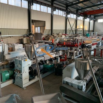 18mm ενιαία βίδα γραμμών παραγωγής εγκιβωτισμού κατασκευής πολυπροπυλενίου PP κοίλη